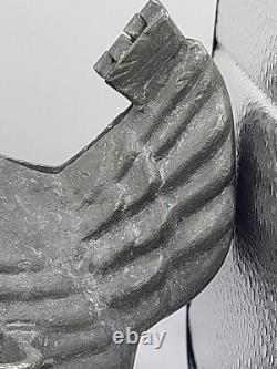 Vintage Large Pewter Bird C. C. BREVETE Cake Ice Cream Chocolate Mold