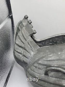 Vintage Large Pewter Bird C. C. BREVETE Cake Ice Cream Chocolate Mold