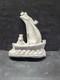Vintage Large Sailing Ship Man Waves Cake Ice Cream 2 piece Chocolate Mold