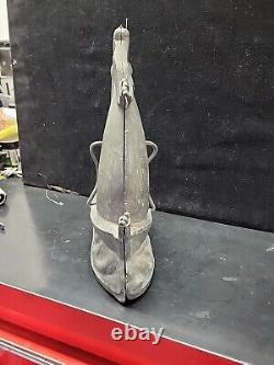 Vintage Large Sailing Ship Man Waves Cake Ice Cream 2 piece Chocolate Mold