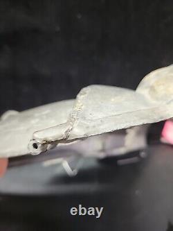 Vintage Large Sailing Ship Man Waves Cake Ice Cream 2 piece Chocolate Mold