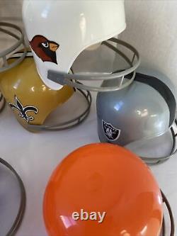 Vintage Lot (18)1974 Laich NFL Plastic Football Team Helmet Ice Cream Cups