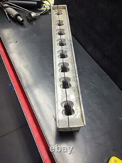 Vintage Metal Large Rare 8 Santa Industrial Cake Ice Cream Candy Chocolate Mold