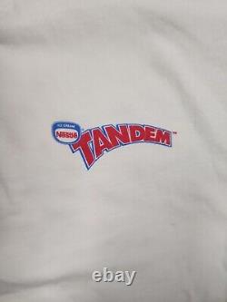Vintage Nestle Tandem Ice Cream Bar Promo T Shirt XL One Of A Kind Rare