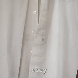 Vintage ORIGINAL Blue Bell Ice Cream Made In USA Uniform Men's Shirt Sz Lg