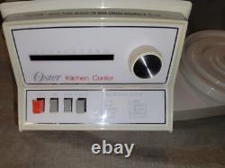Vintage Oyster Regency Kitchen Center Blender/Grinder/Processor Ice Cream Mak