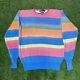 Vintage Polo by Ralph Lauren Ice Cream 90's Striped Sweater, L