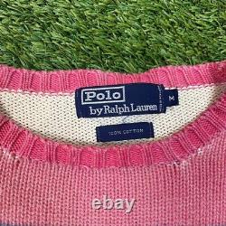 Vintage Polo by Ralph Lauren Ice Cream 90's Striped Sweater, L