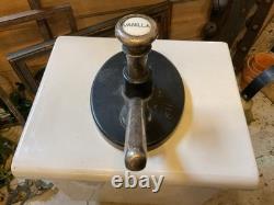Vintage Soda Shoppe / Ice Cream Parlor Porcelain Vanilla Syrup Large Dispenser