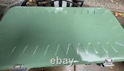 Vintage THERMOS 1950-1960 LARGE Metal Ice Chest Cooler Retro Outdoor Camping