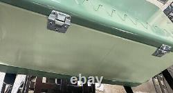 Vintage THERMOS 1950-1960 LARGE Metal Ice Chest Cooler Retro Outdoor Camping