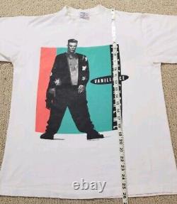 Vintage Vanilla Ice To The Extreme 1990 Concert Tour Cool As Ice T Shirt Large