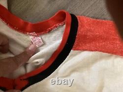 Vintage Wilton Ware Mass. 3/4 Jersey Hockey Philadelphia Flyers shirt XL