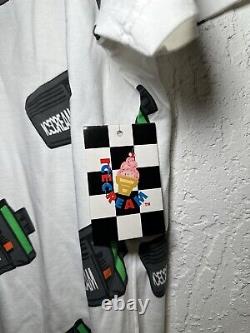 Vintage Y2K Ice Cream BBC All Over Print AOP Beeper NWT T-shirt RARE Large