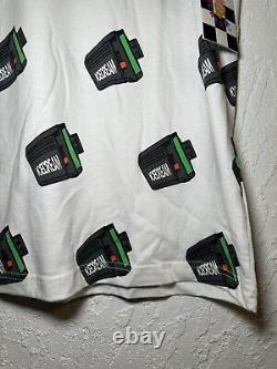 Vintage Y2K Ice Cream BBC All Over Print AOP Beeper NWT T-shirt RARE Large