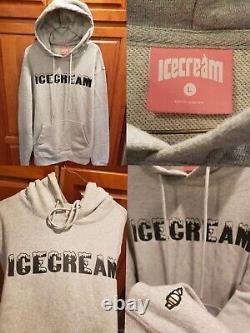 Vintage Y2K Ice Cream BBC Hoodie Ice Cream Billionaire Rare Pharrell Williams L