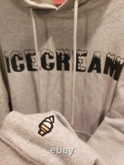 Vintage Y2K Ice Cream BBC Hoodie Ice Cream Billionaire Rare Pharrell Williams L