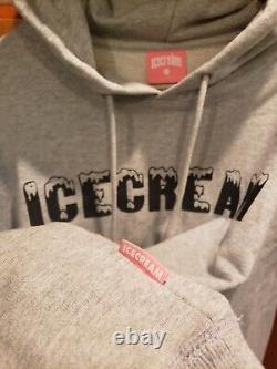 Vintage Y2K Ice Cream BBC Hoodie Ice Cream Billionaire Rare Pharrell Williams L