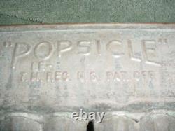 Vintage large industrial Ice CREAM Popsicle mold