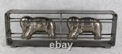Vormenfabriek Tilburg Large Chocolate/Ice Cream Molds Double Elephants withBlanket