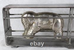 Vormenfabriek Tilburg Large Chocolate/Ice Cream Molds Double Elephants withBlanket