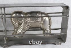 Vormenfabriek Tilburg Large Chocolate/Ice Cream Molds Double Elephants withBlanket