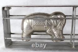 Vormenfabriek Tilburg Large Chocolate/Ice Cream Molds Double Elephants withBlanket