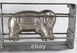 Vormenfabriek Tilburg Large Chocolate/Ice Cream Molds Double Elephants withBlanket