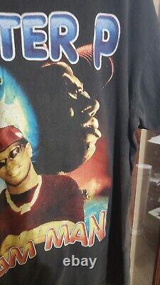 Vtg 90s Master P Ice Cream Man Rap Tee Shirt I'm Bout It Change XXL BAY CLUB