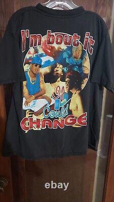 Vtg 90s Master P Ice Cream Man Rap Tee Shirt I'm Bout It Change XXL BAY CLUB