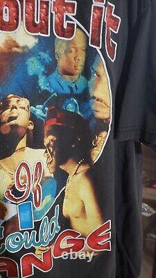 Vtg 90s Master P Ice Cream Man Rap Tee Shirt I'm Bout It Change XXL BAY CLUB