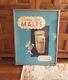 Vtg Lg Golden State ice cream framed restaurant diner advertising sign display