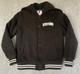 Vtg Y2K Ice Cream by BBC Varsity Quilted Jacket Men's Medium Rare Zip Back Flap