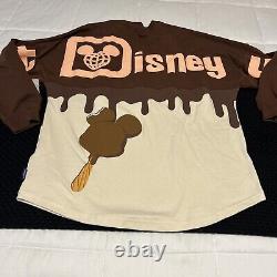 Walt Disney Parks World Mickey Mouse Ice Cream Bar Scented Spirit Jersey NWT L