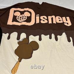 Walt Disney Parks World Mickey Mouse Ice Cream Bar Scented Spirit Jersey NWT L