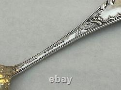 Wood & Hughes sterling LOUVRE PATTERN ICE CREAM SET LARGE SLICE & 10 SPOONS