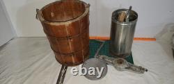 Wood Ice Cream MakerOLD Wooden ANTIQUE