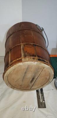 Wood Ice Cream MakerOLD Wooden ANTIQUE