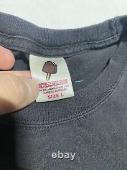 Y2K BBC Ice Cream Coneman T-shirt Size Large Z9